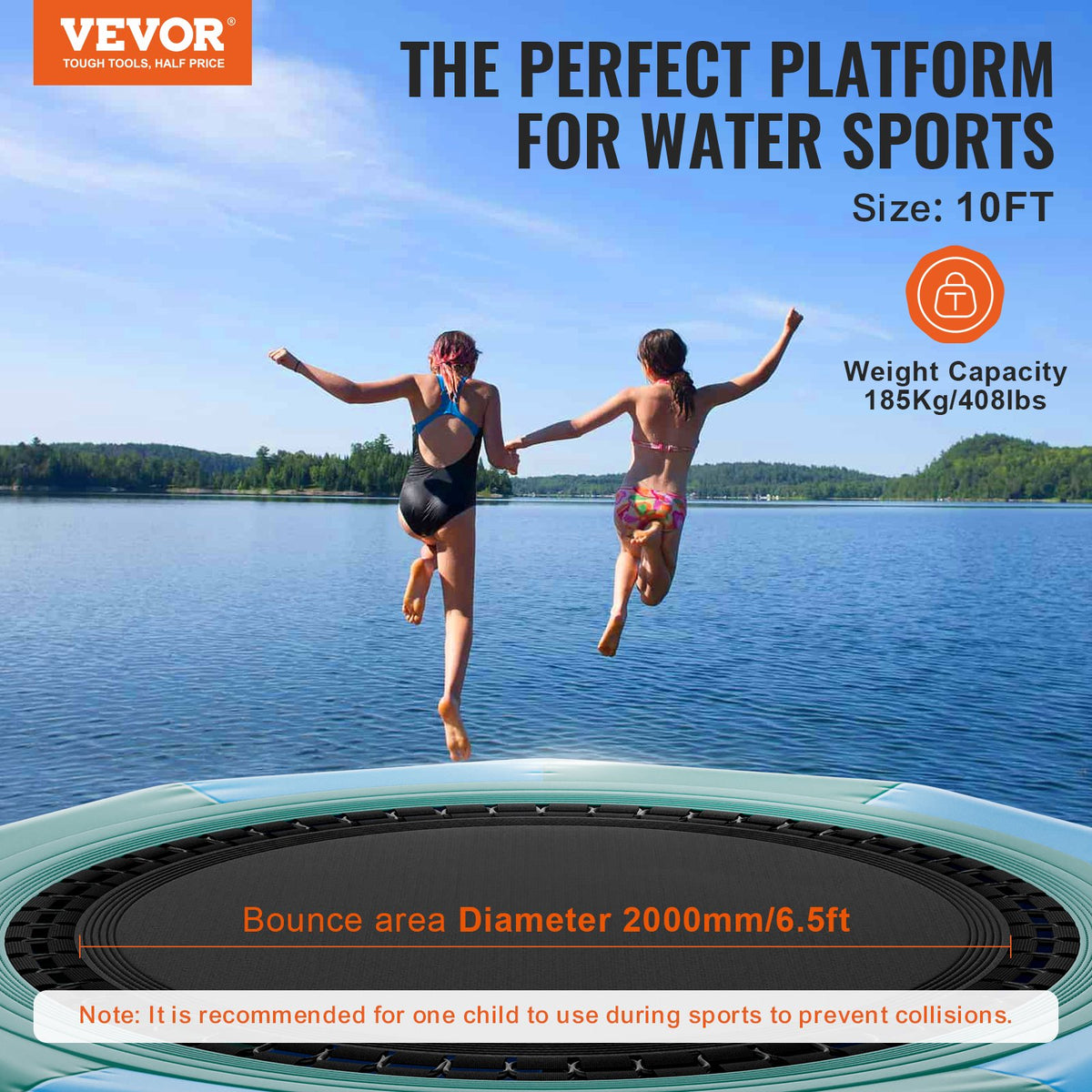 VEVOR Water Trampoline