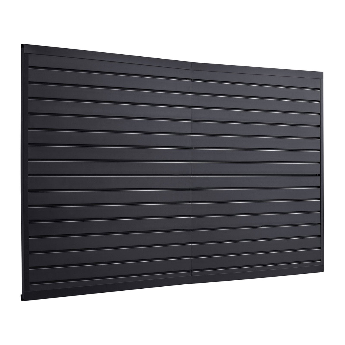 VEVOR Slat Wall Paneling, 8 x 4 ft, PVC Garage Slatwall with Modular Design, Black Slat Wall Easy-to-Install Adjustable Slatwall Panel with Coupling Structure & DIY Cutting, Fits for Storage & Display - BTQBPVC32SQFH2S7MV0 - view 10