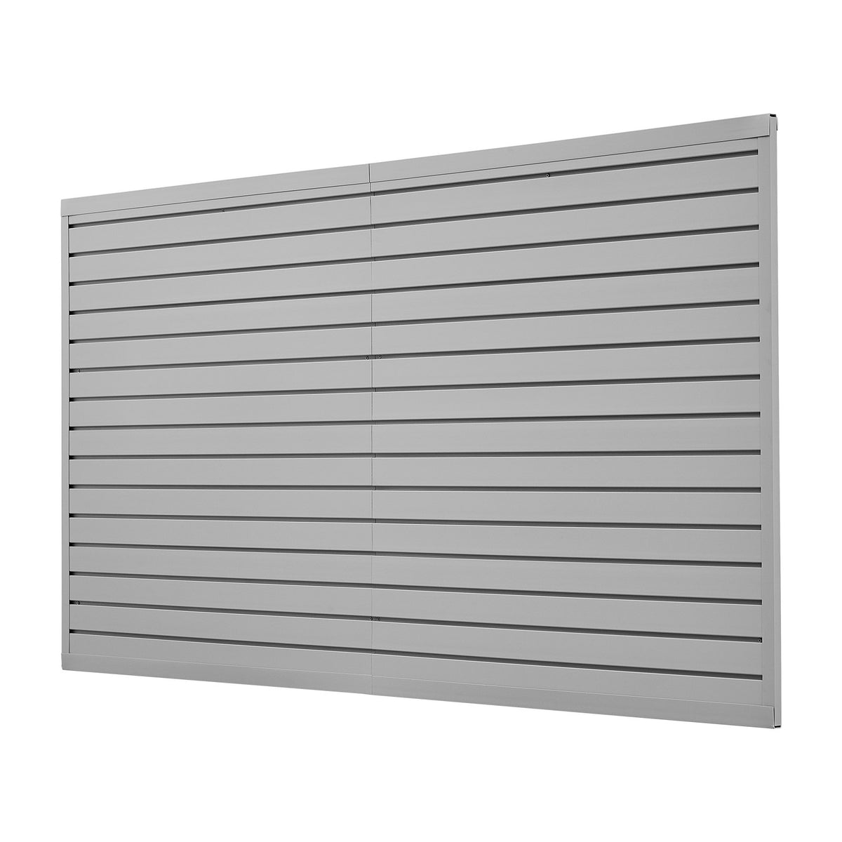 VEVOR Slat Wall Paneling, 8 x 4 ft, PVC Garage Slatwall with Accessories, Grey Slat Wall Easy-to-Install Adjustable Slatwall Panel with Coupling Structure & DIY Cutting, Fits for Storage & Display - BTQBPVC32SQFKNE5MV0 - view 10