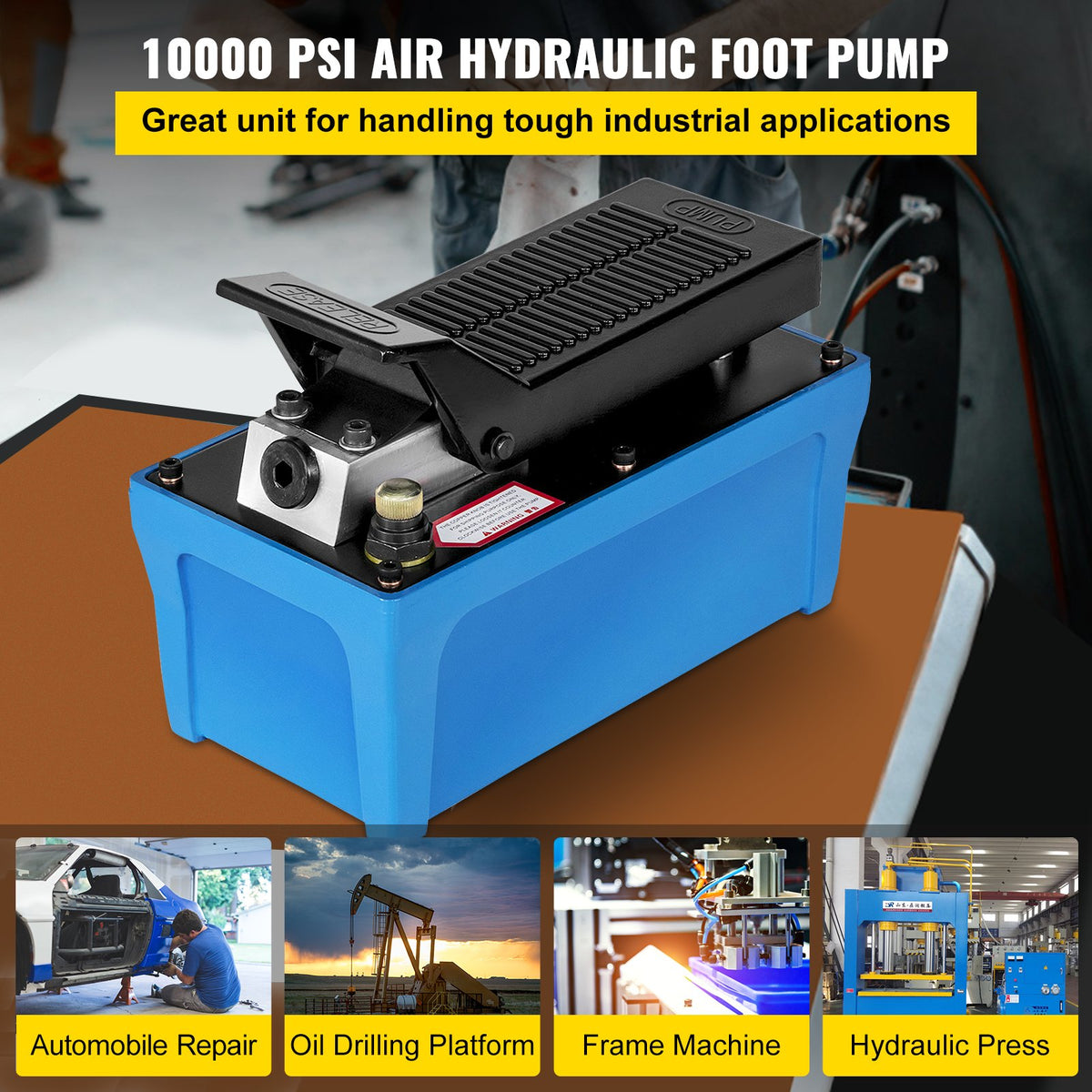 VEVOR Air Hydraulic Pump - Select Your Configuration - BTQBTYYJTBLSK0001V0 - view 2