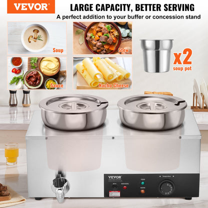 VEVOR Electric Soup Warmer - Select Your Configuration - BW2274QT1200WGG9TV1 - view 2