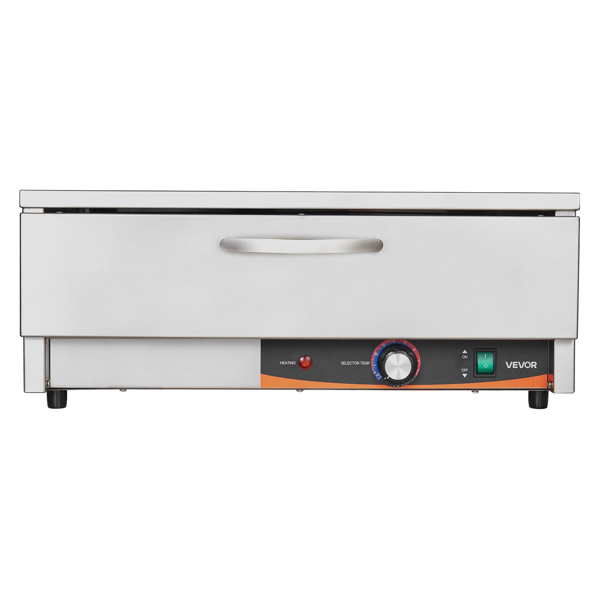 VEVOR Commercial Electric Drawer Warmer, Single-Drawer Stainless Steel Food Warmer, Freestanding Compact Warming Drawer Cabinet, 85°F–185°F Wide Temperature Range, for Restaurant, Hotel & Bakery - BWCTDLSMNX1G3Z8T1001V1 - view 10