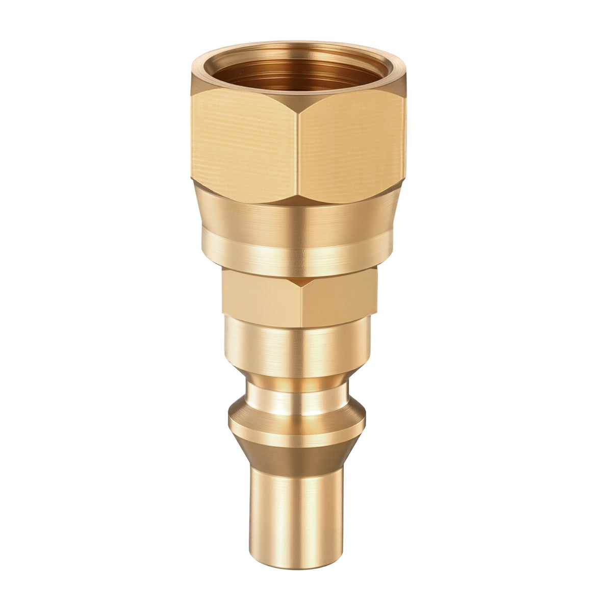 VEVOR RV Propane Quick Connect Fitting Adapter Valve, 7 Pieces, 1/4-Inch Male NPT Full Flow Plug & 3/8-Inch Male Flare Quick Kit for Low Pressure Gas Appliances and RV Propane Quick Connections - BWKSJTZTX000JXVM2001V0 - view 10