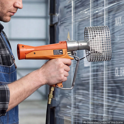 VEVOR Propane Heat Gun with 3FT Extension Pole, Up to 168280 BTU Hot Air Gun with 26 FT Hose and Carrying Case, Ideal for Boat Plastic Film Shrink Wrapping, Pallet Packaging, Crafting - BWRFQRFQYZGT62EA8001V0 - view 9