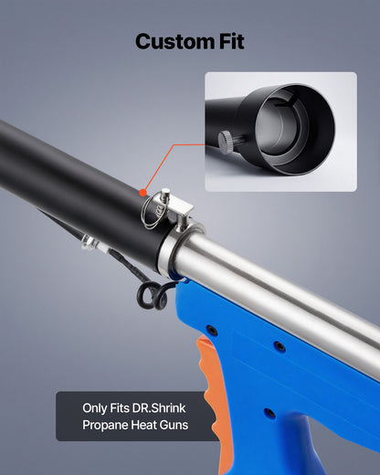 VEVOR 3FT Extension Pole for Heat Gun, Only Compatible with DR.Shrink Propane Heat Guns, Extended Reach Rod for Fast Heat-Shrink Wrapping, Combustor Head Included - BWRFQYZGSPDRXXQBA001V0 - view 3
