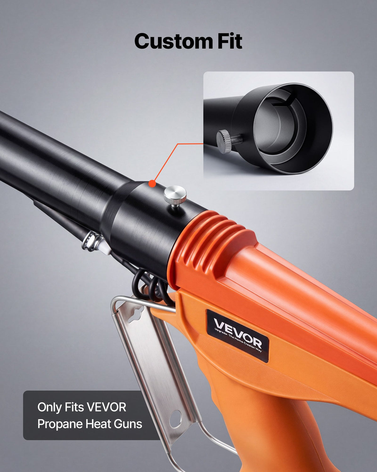 VEVOR 3FT Extension Pole for Heat Gun, Only Compatible with VEVOR Propane Heat Guns, Extended Reach Rod for Fast Heat-Shrink Wrapping, Combustor Head Included - BWRFQYZGSPVE6Q7IZ001V0 - view 3