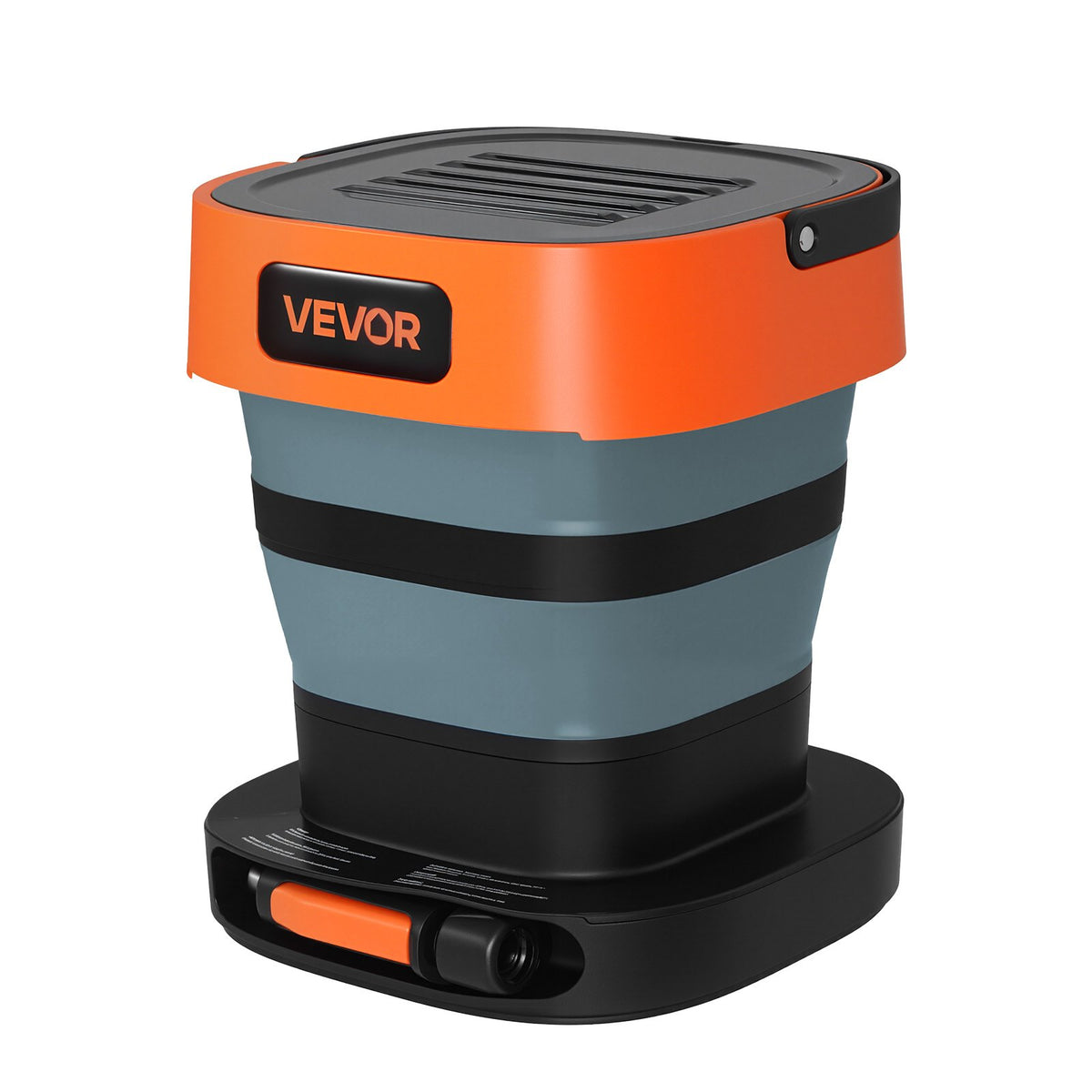 VEVOR Portable Cordless Pressure Washer with 2.64 Gal Tank, Foldable Power Washer 109 Max PSI, 3 Nozzles, Magnetic Sponge Brush & Soft Bristle Brush,78.7 in Hose, for Bike Cleaning, Patio, Camping - BXDDGYQXJZLDD2VL2001V1 - view 10