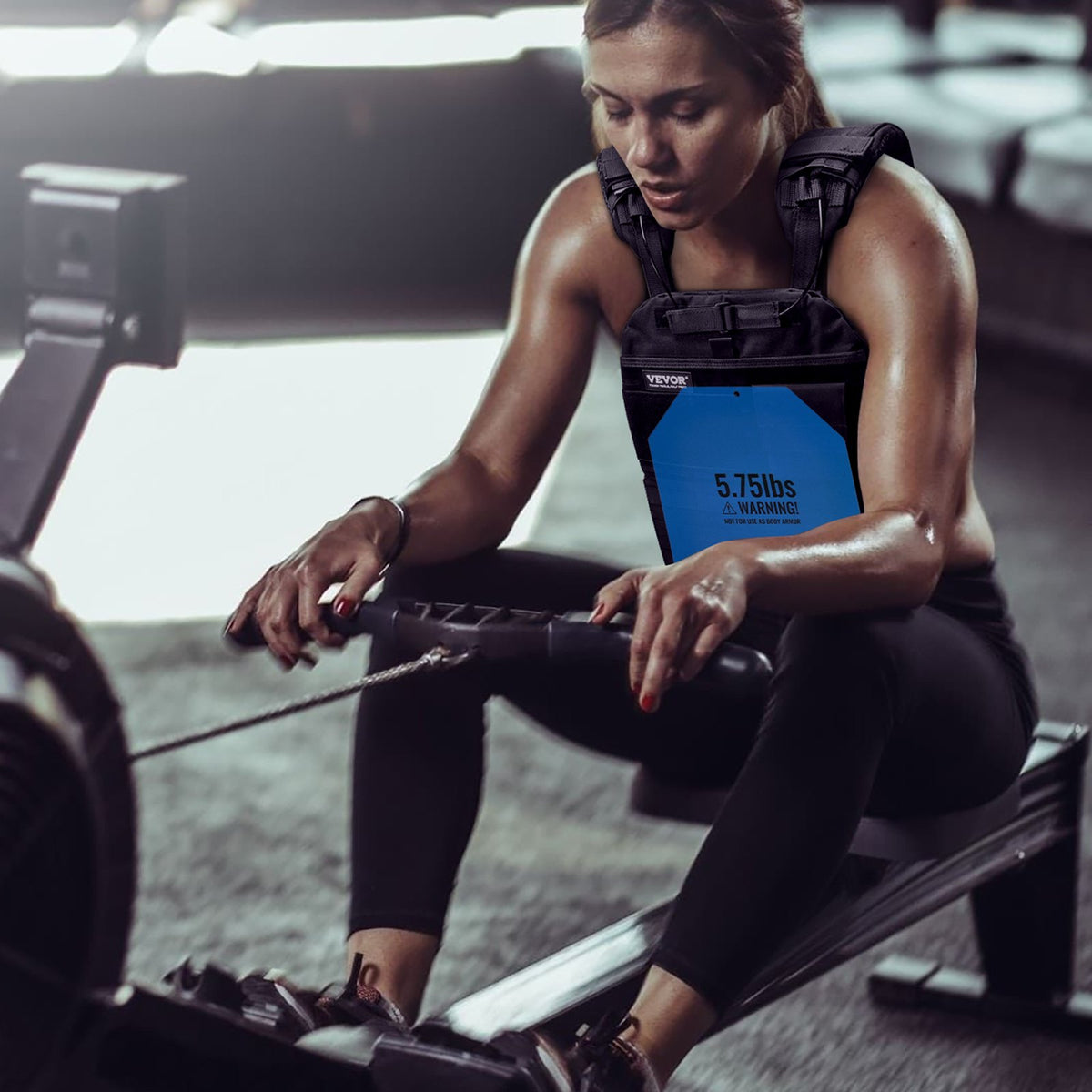 VEVOR Weight Vest Plates, 5.75 LB Pairs, Premium Steel Weighted plates, Contoured Ergonomic Fit – WODs, Additional Weight for Weight Vests, for Strength Training, Running, Fitness, Heavy Workouts - BXGBPBSP575LAIMTJV0 - view 9