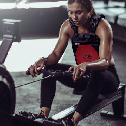 VEVOR Weight Vest Plates, 8.75 LB Pairs, Premium Steel Weighted plates, Contoured Ergonomic Fit – WODs, Additional Weight for Weight Vests, for Strength Training, Running, Fitness, Heavy Workouts - BXGBPBSP875LPAWECV0 - view 9
