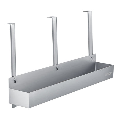 VEVOR Stainless Steel Bottle Holder, 24 Inch Bar Speed Rail, Liquor Bottle Holder Rack with Bolt-On Mounting & Hook-On Mounting, Wall Mounted Syrup Rack for Kitchen, Bar, Restaurant, Pub, Silver - BXGCBCPJQZJJX28OV001V0 - view 10