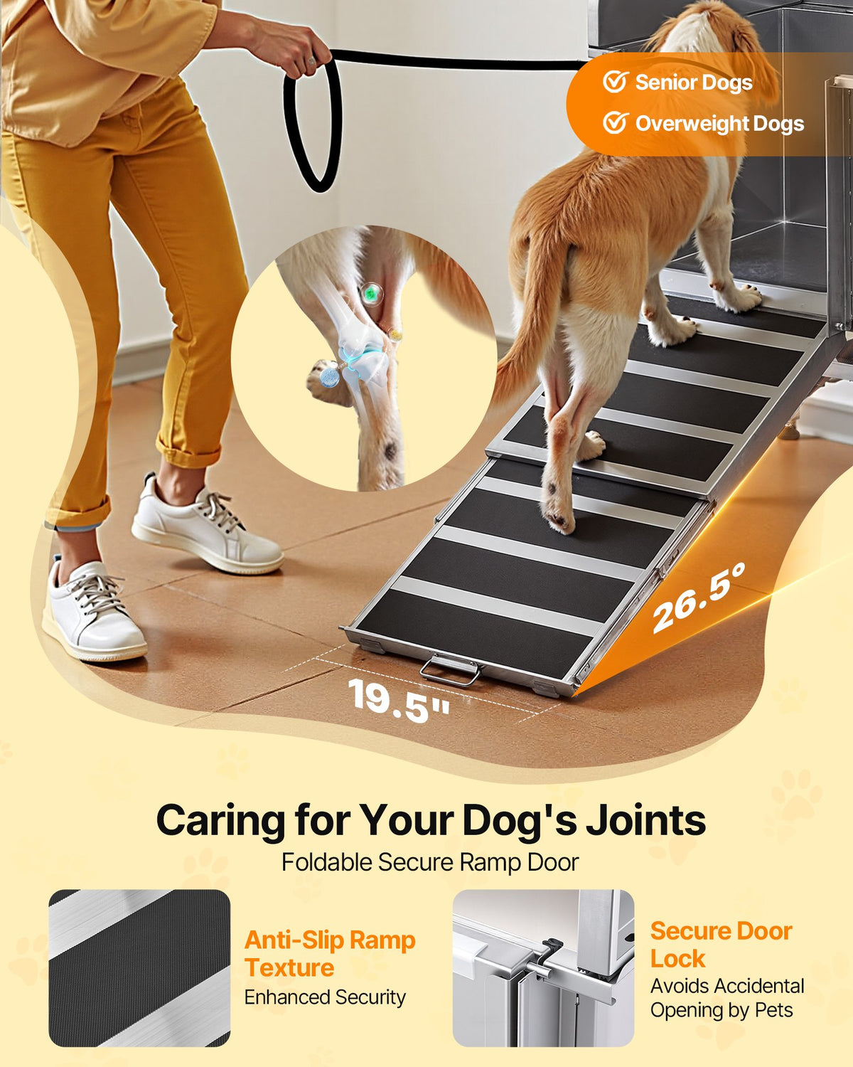 VEVOR Stainless Steel Dog Washing Station, 50 inch Pet Grooming Tub w/ Ramp, Faucet & Showerhead & Soap Holder Leash Dog Bathtub for Large & Medium & Small Pets (Left Door) - BXGCWYG50CPDU6PVUV0 - view 5