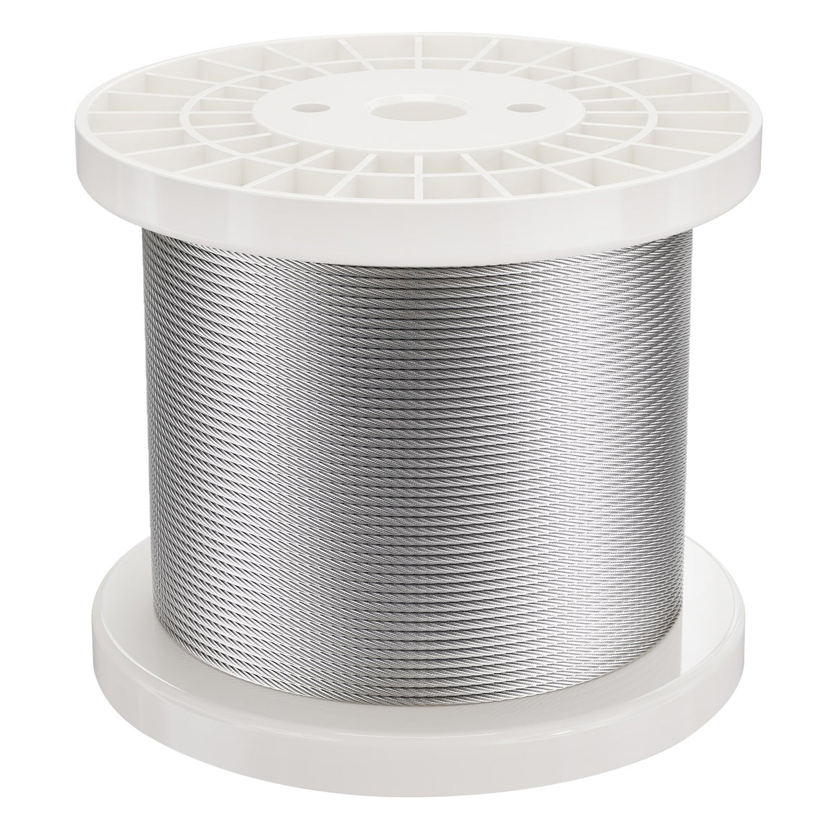 VEVOR Wire Rope Kit, 1/8" 600 ft 316 Stainless Steel Cable with Cutter and Gloves, 1600 lbs Breaking Strength, 7x7 Strands Construction Marine Aircraft Grade for Handrail Stair Decking Fence Outdoors - BXGGSSBXG3160WC09V0 - view 9