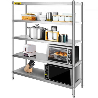 VEVOR Stainless Steel Shelving - Select Your Configuration - BXGHJYCCBD725ZZFTV0 - view 1