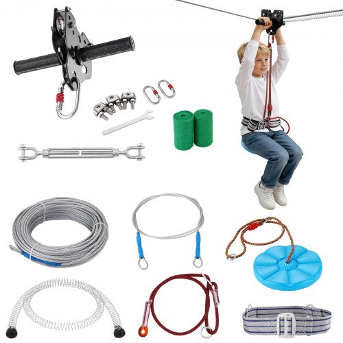 VEVOR Zipline Kit - Select Your Configuration - BXGHSTJ80YCBRY0IBV0 - view 1