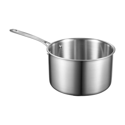 VEVOR 4 QT Saucepan, Stainless Steel Saucepan with Glass Lid, Multipurpose Nonstick Stainless Steel Small Cooking Sauce Pot with Ergonomic Handle, Friendly for Oven, Dishwasher, Induction Cooker - BXGJG4QT1JTWFU824001V0 - view 10
