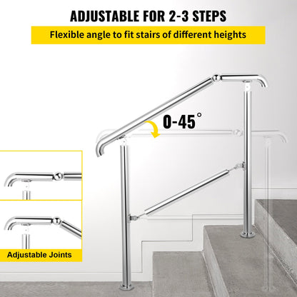VEVOR Stair Handrails - Select Your Configuration - BXGLTFS3BDLZ00001V0 - view 3