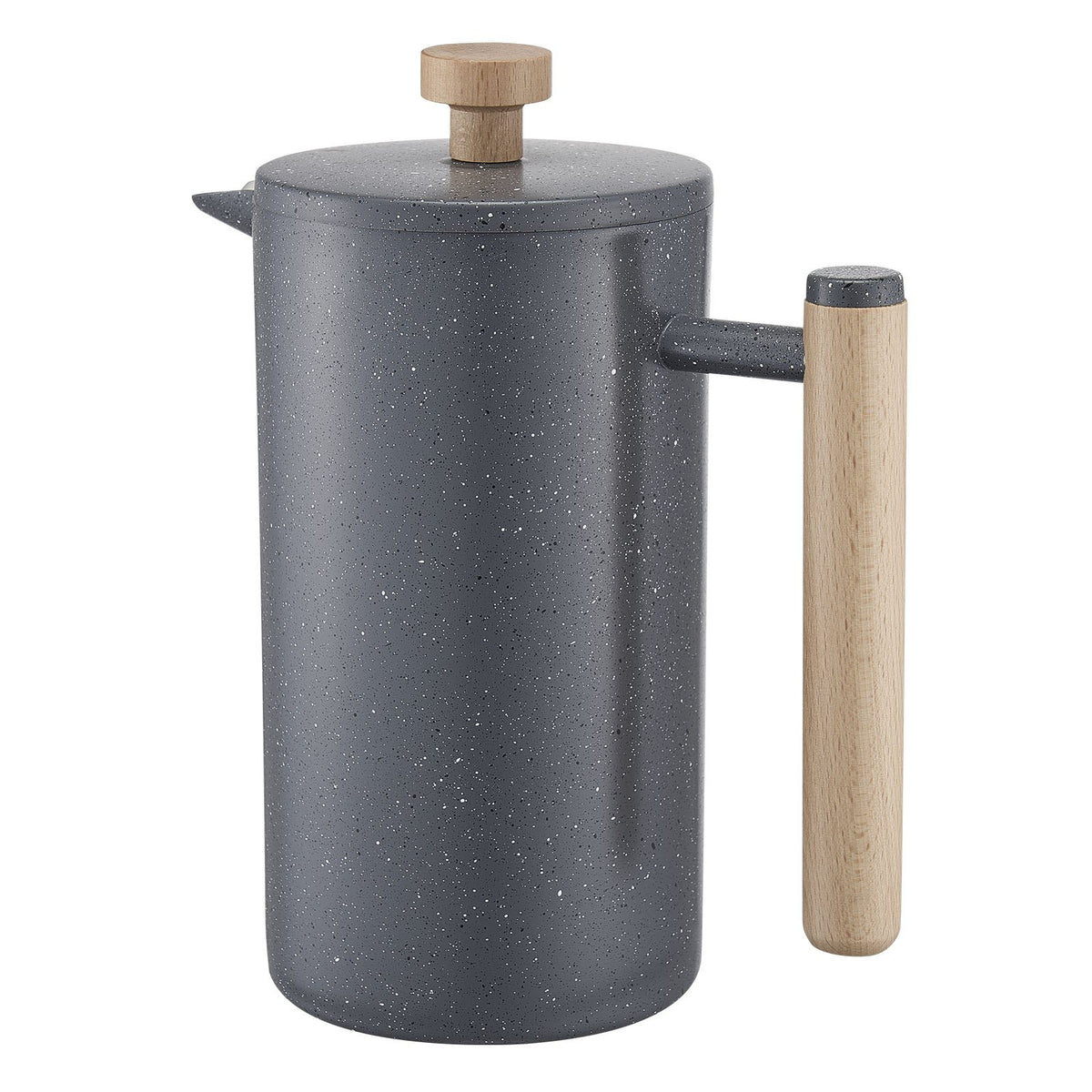 VEVOR French Press Coffee Maker, 34 Ounce 1 Liter Stainless Steel Coffee Press Tea Maker with Filter, Large Double Wall Insulated French Presses Cold Brew for Camping Travel Home Kitchen, Black - BXGPTKFYHBXGCDHOU001V0 - view 10