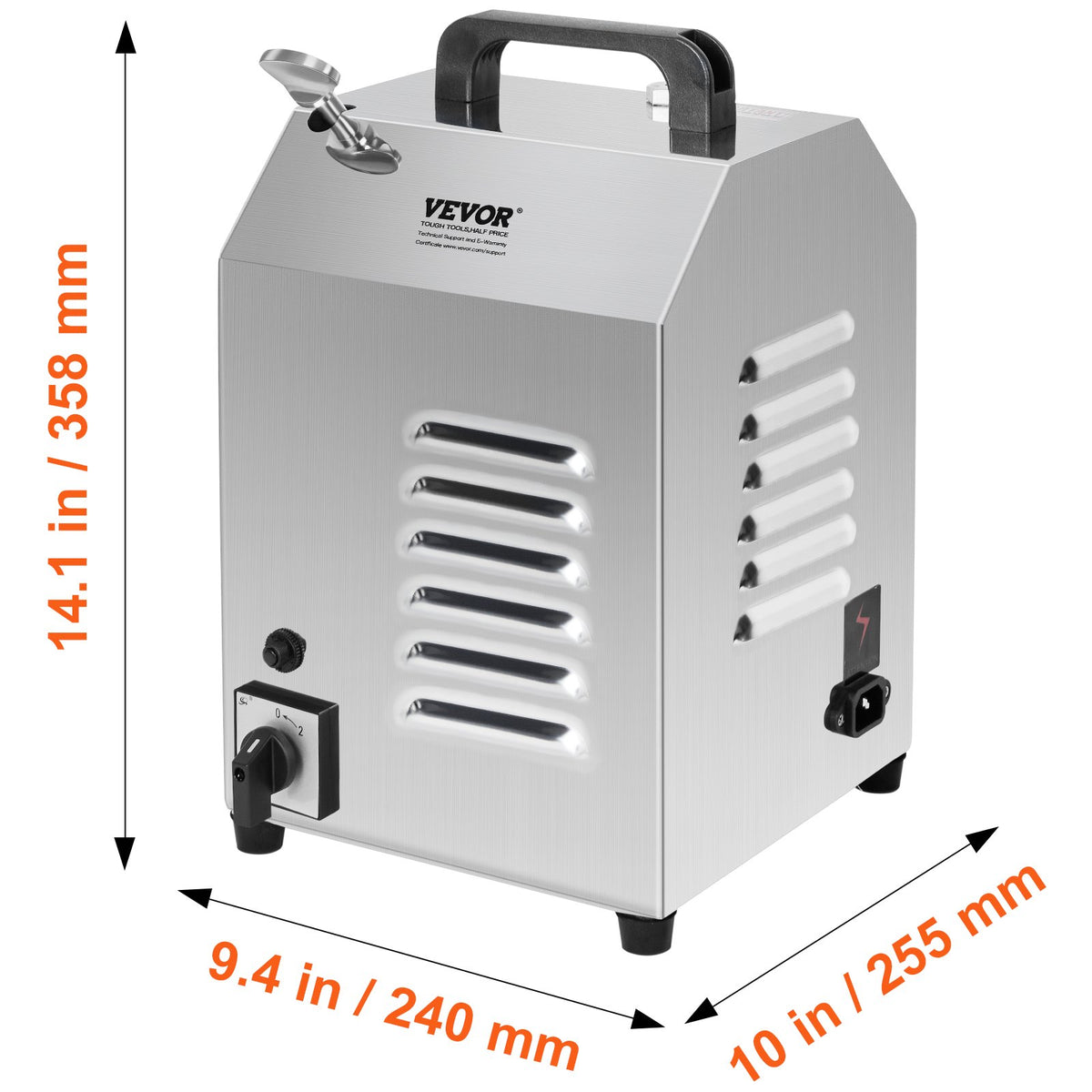 VEVOR Multi-functional Meat Processing Motor, Suitable for Meat Mixer, for VEVOR Manual Meat Mixer BME10, BME20, BME30, BME10-T, BME20-T, BME30-T - BXGRLJBJDDLSC85L9V1 - view 3