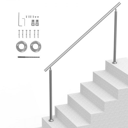 VEVOR Outdoor column stair handrail - Select Your Configuration - BXGSLZFS180C0LCPKV0 - view 1