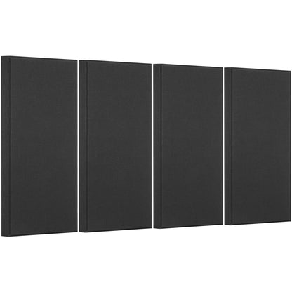 VEVOR 4 PCS Acoustic Panels, 2 inch Thick 23.6 x 11.8 inch Fiberglass Sound Absorbing Panels, Self-adhesive Soundproof Wall Boards, for Studios, Office, Home Theater,Meeting Room, Black - BXGYBHS6030C6ERCO001V0 - view 10