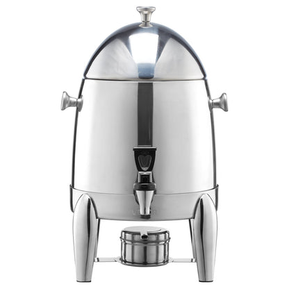 VEVOR Stainless Steel Beverage Dispenser, 2.7 Gallon Drink Dispenser  with Alcohol Burner, Hot & Cold Drink Dispensers for Coffee Tea Hot Water, with Spigot Ice Tube, for Restaurants, Hotels, Parties - BXGYLFPQBXGSQ0G7U001V0 - view 10