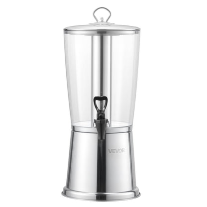 VEVOR Beverage Dispenser, 2.1 Gallon Drink Dispenser for Parties, Stainless Steel + Plastic Juice Dispensers with Spigot Ice Chamber, Iced Tea Lemonade Juice Water Dispensers, for Restaurants, Hotels - BXGYLFPQBXGSY3S22001V0 - view 10