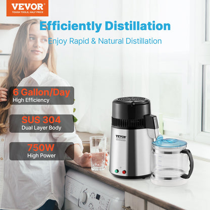 VEVOR Water Distiller - Select Your Configuration - BXGZLSJYS4LD2TK5LV1 - view 2