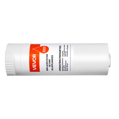 VEVOR Refrigerator Water Filter Replacement, Carbon Block Filtration for Clear Drinking Water, Certified to Reduce Chlorine, Taste & Odor, Lead, Sediments, 70+ Contaminants, White, 1 Pack - BXSGLQDJGEBXWOYHD001V0 - view 10