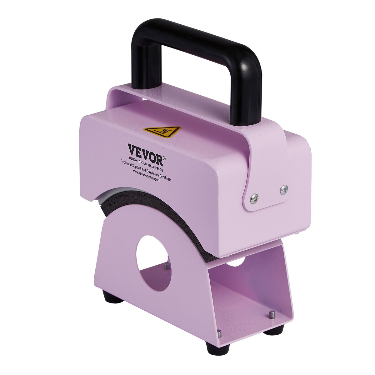 VEVOR Hat Press Machine, Mini Hat Heat Press for Caps with Integrated Control Panel, Cap Heat Press Machine with 5.9x3.15 inch Curved Heating Plate, Safety Base, and Glove, Automatic Shut-Off, Purple - BXSKMJBJMINIB06CLV1 - view 10