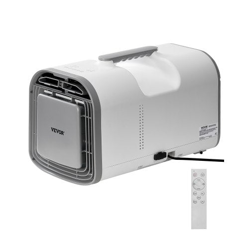 VEVOR Portable Air Conditioner, 4250 BTU 3-Speed Air Conditioning Unit with 24H Timer, Air Portable AC Adjustable from 16-32℃, Compatible with AC/DC, for Outdoor Tent Camping, RVs or Home Use, White - BXSLYKD4000BZZ5B5V1 - view 2