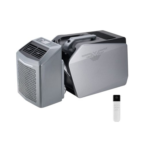VEVOR Portable Air Conditioner, 5000 BTU 3-Speed Air Conditioning Unit with 24H Timer, Air Portable AC Adjustable from 16-32℃, Compatible with AC/DC for Outdoor Tent Camping, RVs or Home Use, Grey - BXSLYKD6200BZ1KBBV1 - view 2