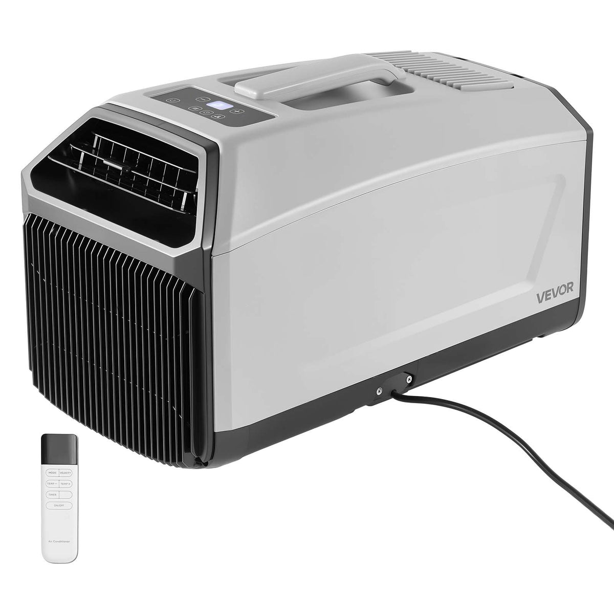 VEVOR Portable Camping Air Conditioner 3050 BTU, Tent AC Unit with Hose, Remote & Touch Control, 61–90°F Adjustable, 150 m³/h High Airflow, Low Noise, Ideal for Tent. RV, Outdoor Cooling, Dark Grey - BXSLYKDDDYBHAW8RS001V1 - view 1