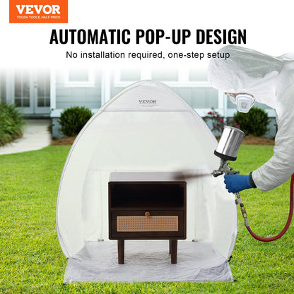 VEVOR Portable Paint Tent - Select Your Configuration - BXSPQ403540IN6EZVV0 - view 2