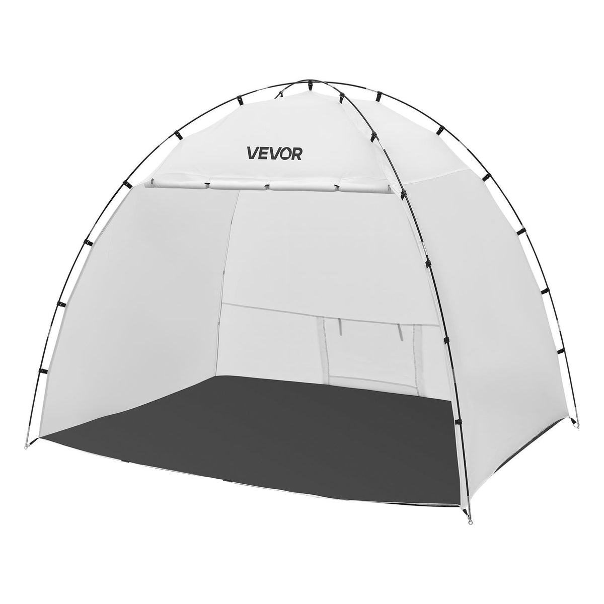 VEVOR Portable Paint Booth Tent, 91.7 x 67.7 x 74.8 inch Painting Tent Station, Spray Shelter with Built-in Floor & Mesh Screen, Large Space, Oxford Spray Painting Tents for Cupboard, Chairs, Tables - BXSPQZPBSZCG0MDW9001V0 - view 10