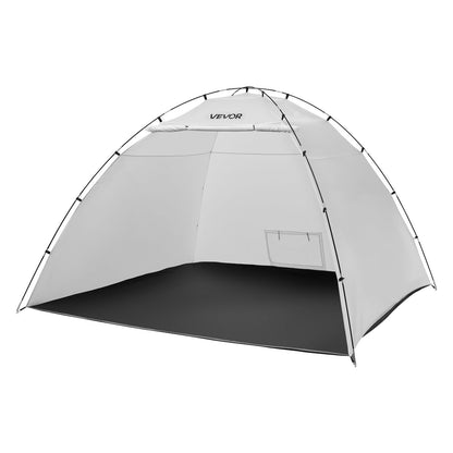 VEVOR Portable Paint Booth Tent, 116.14 x 114.96 x 79.53 inch Painting Tent Station, Spray Shelter with Built-in Floor & Mesh Screen, Large Space, Oxford Spray Painting Tents for Cupboard, Chairs - BXSPQZPBSZCGDOJ95001V0 - view 10