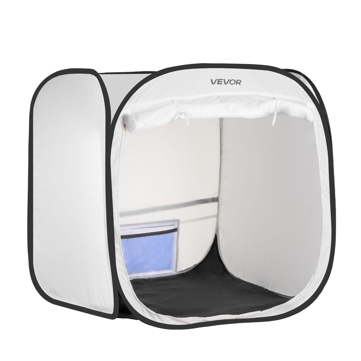 VEVOR Portable Paint Booth Tent, 28.3 x 28.5 x 29.5 inch Pop-Up Portable Spray Paint Tent with Mesh Door, Spray Painting Tents for Cabinets, Chairs, Models, Tables, Pop-Up Design, Efficient Airflow - BXSPQZPBSZDDAATTA001V0 - view 10