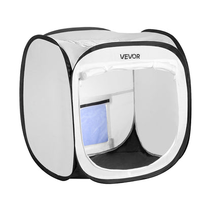 VEVOR Portable Paint Booth Tent, 15.94 x 15.94 x 16.9 inch Pop-Up Portable Spray Paint Tent with Mesh Door, Spray Painting Tents for Small Models, Sculptures, Vases, Photo Frames, Pop-Up Design - BXSPQZPBSZDDHP669001V0 - view 10