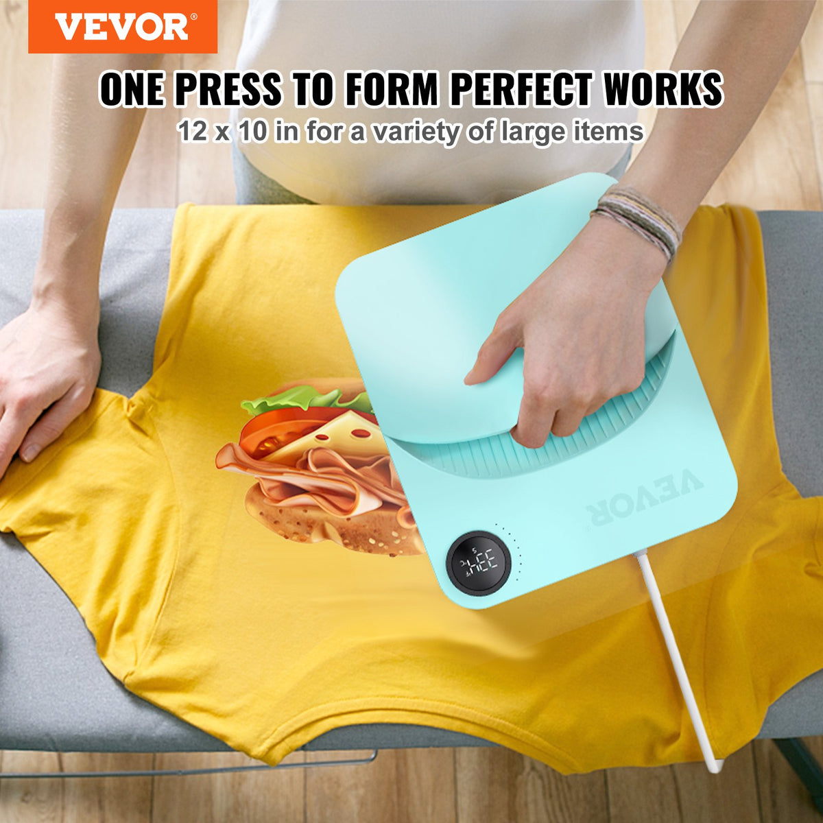 VEVOR Heat Press Portable - Select Your Configuration - BXSTHJYCD1210NZQ5V1 - view 2