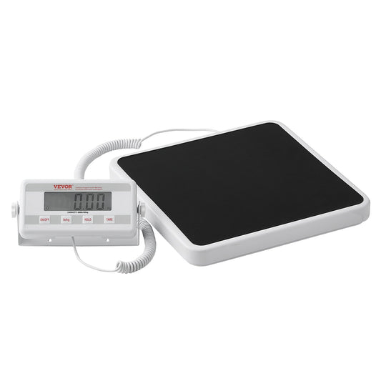 VEVOR Portable Medical Scale, Professional Digital Physician Scale for Weighing - with Anti-Slip Mat, 2 Units (kg/lb), Hold & Tare Function, 400LBS Capacity Physician Wight Scale for Gym Home Hospital - BXSYSCBSG400MRDEEV5 - view 1