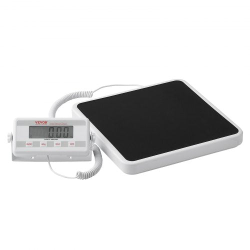 VEVOR Portable Medical Scale, Professional Digital Physician Scale for Weighing - with Anti-Slip Mat, 2 Units (kg/lb), Hold & Tare Function, 400LBS Capacity Physician Wight Scale for Gym Home Hospital - BXSYSCBSG400MRDEEV5 - view 2