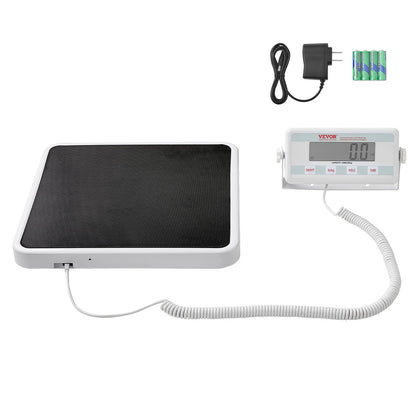 VEVOR Portable Medical Scale, Professional Digital Physician Scale for Weighing - with Anti-Slip Mat, 2 Units (kg/lb), Hold & Tare Function, 550LBS Capacity Physician Wight Scale for Gym Home Hospital - BXSYSCBSG550RRCT8V5 - view 10
