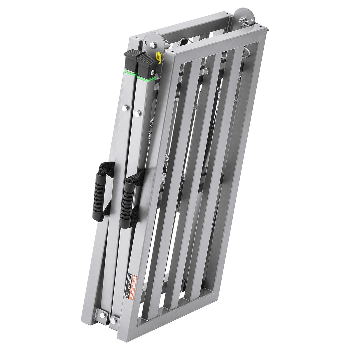 VEVOR Work Platform, 4 Gear Adjustable Height, Folding Alloy Steel Step Ladder, Portable Scaffolding Platform, 800 lb Load Capacity, Non-Slip Rubber Feet, Drywall Painting Stool, Cleaning & Washing - BXSZDJSJZJ70P2WE1V0 - view 10