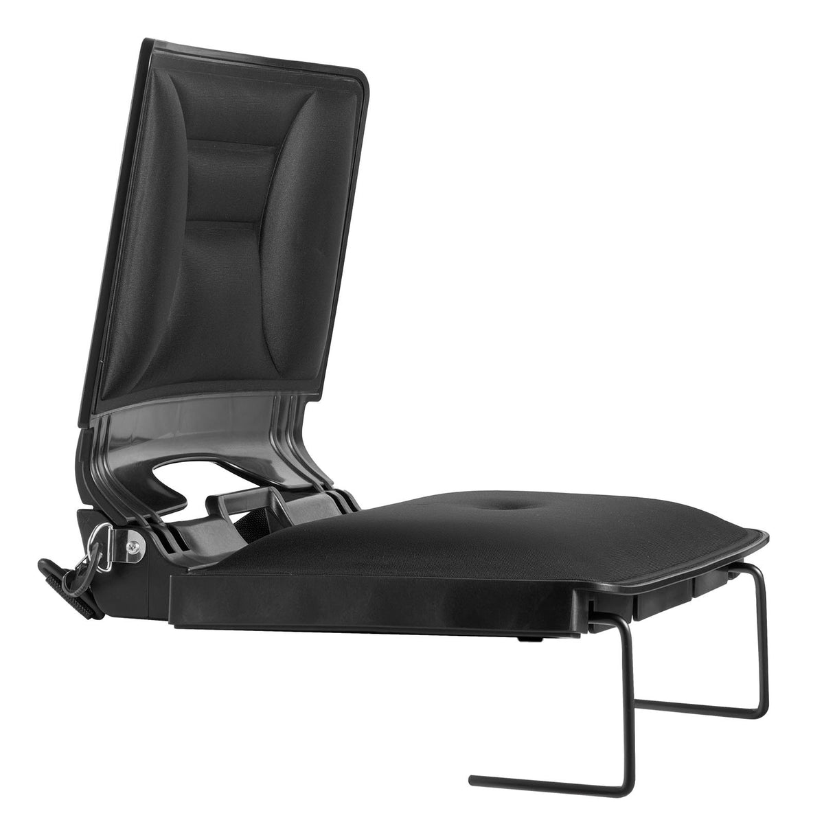 VEVOR Stadium Seat, Folding Bleacher Chair with Back Support and Thick Cushion, Padded Stadium Seat for Bleacher Includes Shoulder Strap, Hooks, Cup Holder, Lycra Material, Side Pocket, PP Material - BXTYGZY1PCSH8Q4F8001V0 - view 10