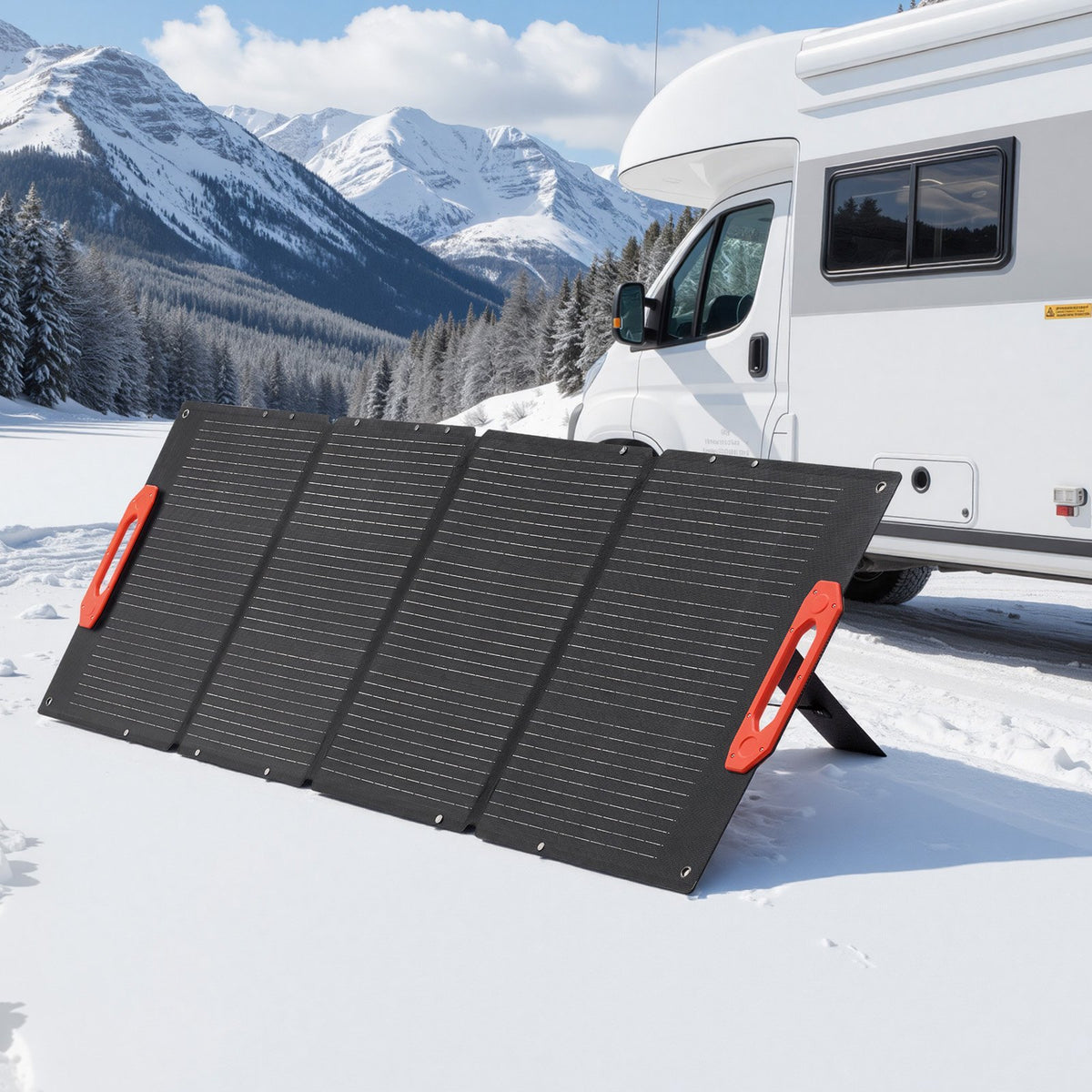VEVOR 150W Foldable Monocrystalline Solar Panel, 23% Efficiency Portable ETFE Mono Solar Panel Charger with MC4 Output, Type-C, QC3.0 USB & DC Ports, IP67 Waterproof for Power Stations Camping Hiking - BXZDTYNB1150E7M1N001Y3 - view 9