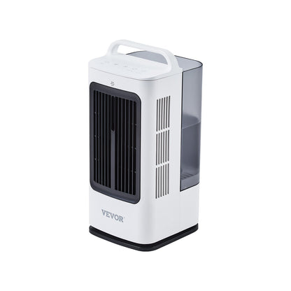 VEVOR Portable Air Conditioner, 4-in-1 Evaporative Air Cooler, 3-Speed Mini Air Conditioner with 0-7H Smart Timer, 1700ml Water Tank, 7-Color Light, Personal Mini Desk AC Fan for Bedroom Office Room - BXZFLQQBXSBKMVI0LV1 - view 10