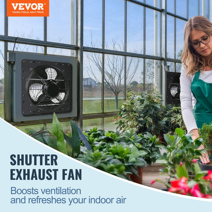 VEVOR Shutter Mounted Exhaust Fan - Select Your Configuration - BYCSPQSDJEC10VE89V1 - view 2