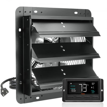 VEVOR Shutter Mounted Exhaust Fan - Select Your Configuration - BYCSPQSDJEC12J2DNV1 - view 1