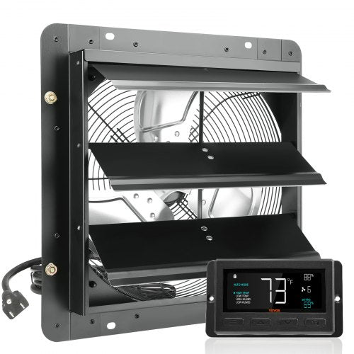 VEVOR Shutter Mounted Exhaust Fan - Select Your Configuration - BYCSPQSDJEC14Y5NAV1 - view 1