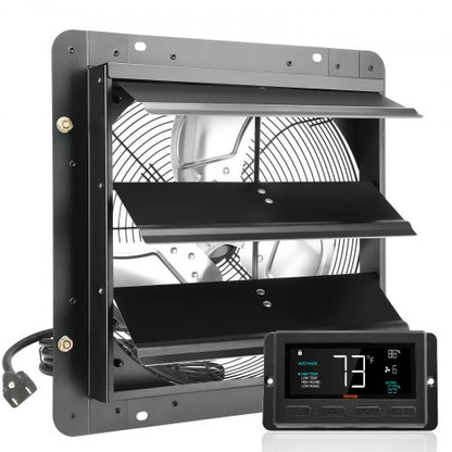 VEVOR Shutter Mounted Exhaust Fan - Select Your Configuration - BYCSPQSDJEC14Y5NAV1 - view 1