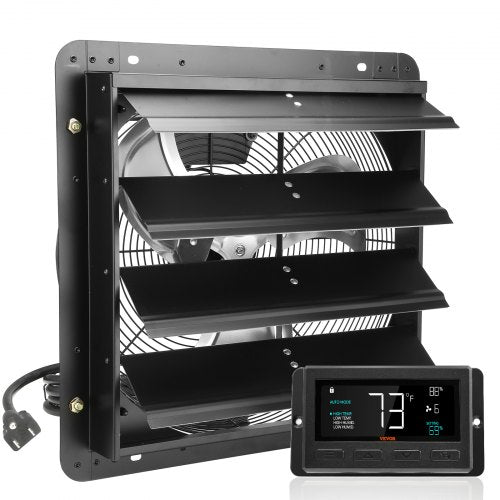 VEVOR Shutter Mounted Exhaust Fan - Select Your Configuration - BYCSPQSDJEC16PFKWV1 - view 1